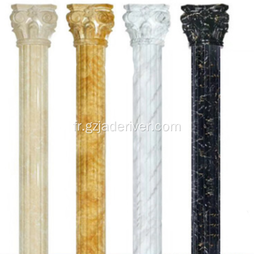Bordure décorative de porte de pilier en marbre imitation